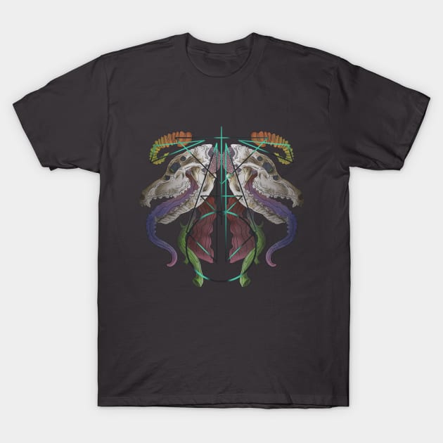 Geo-Trachea T-Shirt by CrystalsandCryptids